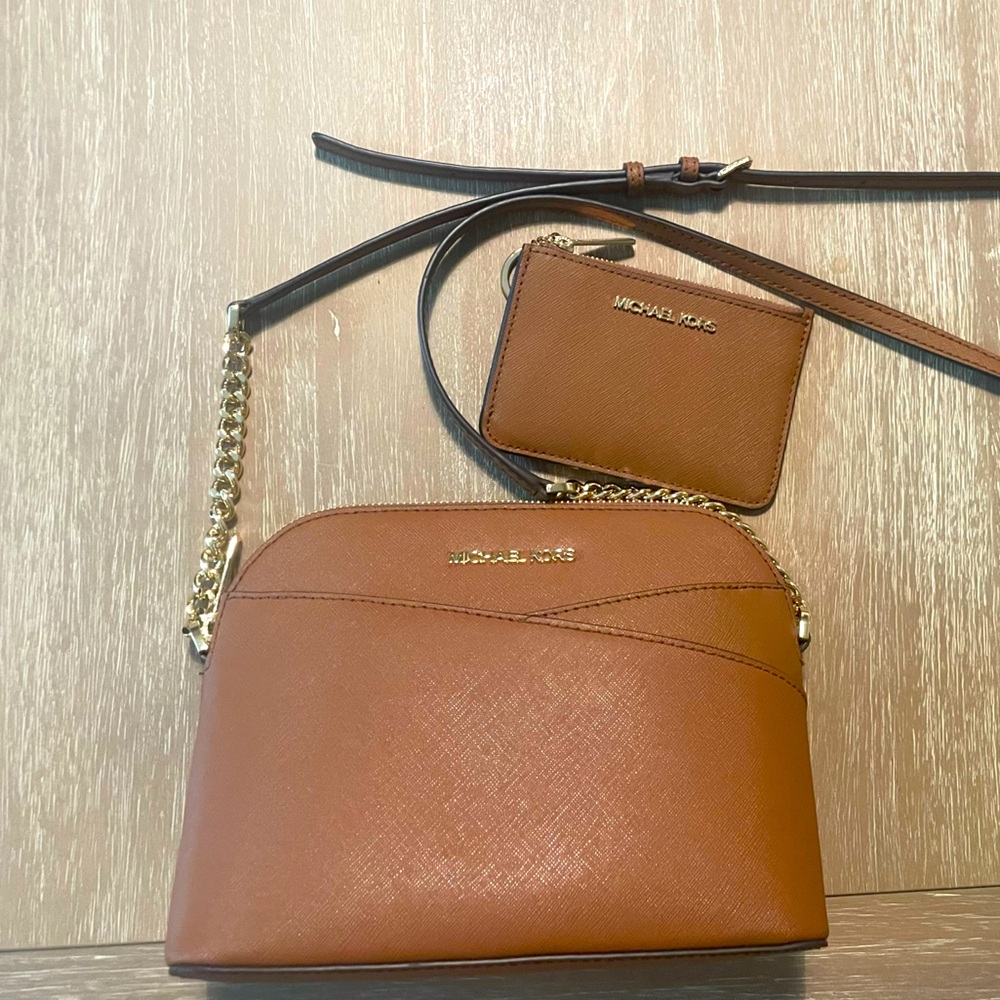 Michael Kors bag with matching wallet